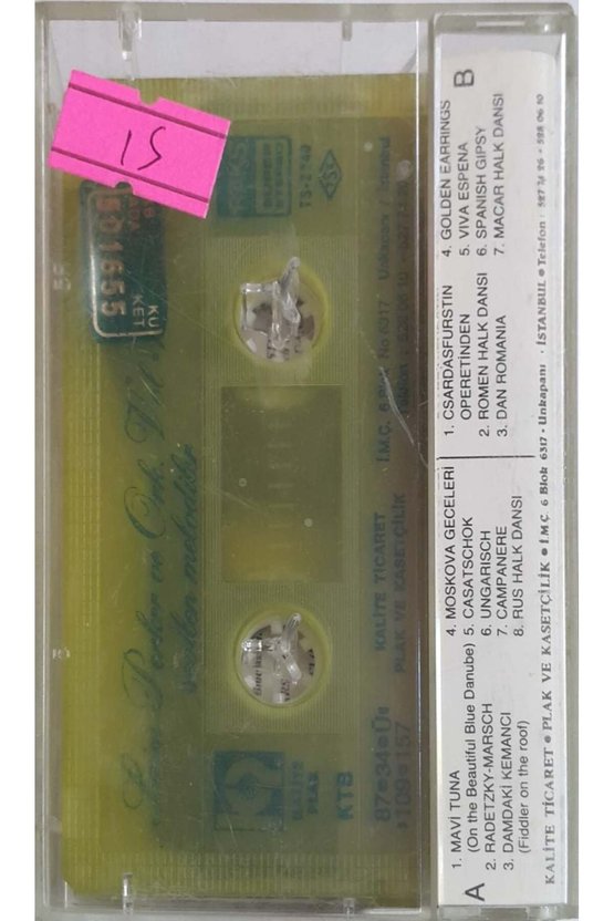 Sevilen Melodiler Saim Peker Ve Ork. Vol.1 Kaset
