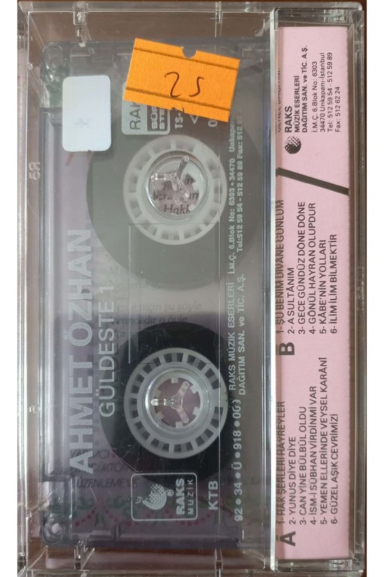 Ahmet Özhan Güldeste 1 KASET
