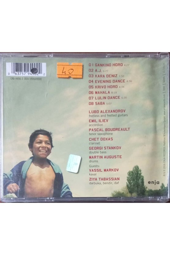 (PLAK DEĞİLDİR CD DİR) Cd Lubo Alexandrov Kaba Horo Cd