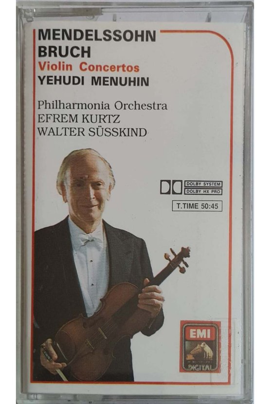 Mendelssohn Bruch Yahudi Menuhin Kaset