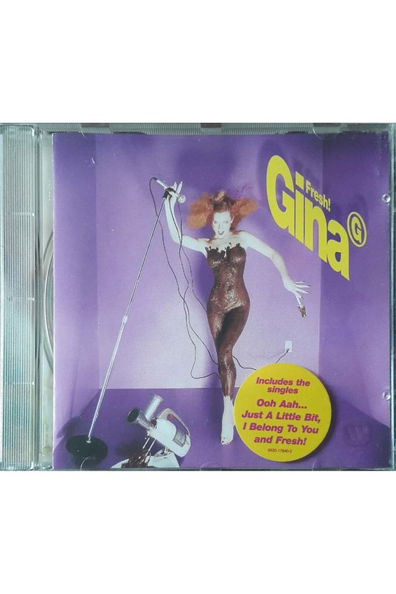 (PLAK DEĞİLDİR CD DİR) Cd Gina G Fresh! Cd