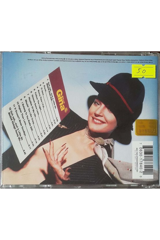 (PLAK DEĞİLDİR CD DİR) Cd Gina G Fresh! Cd