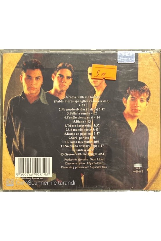 (PLAK DEĞİLDİR CD DİR) Cd Mdo Un Poco Mas Cd