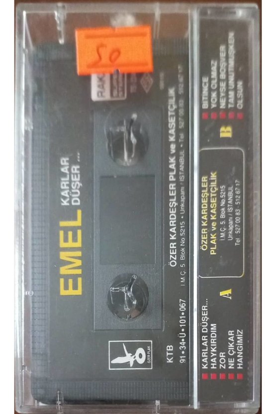 Emel Karlar Düşer Kaset