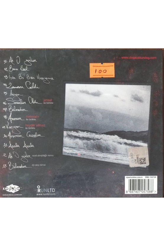 (PLAK DEĞİLDİR CD DİR) Cd Doğa Isyanım Budur Cd