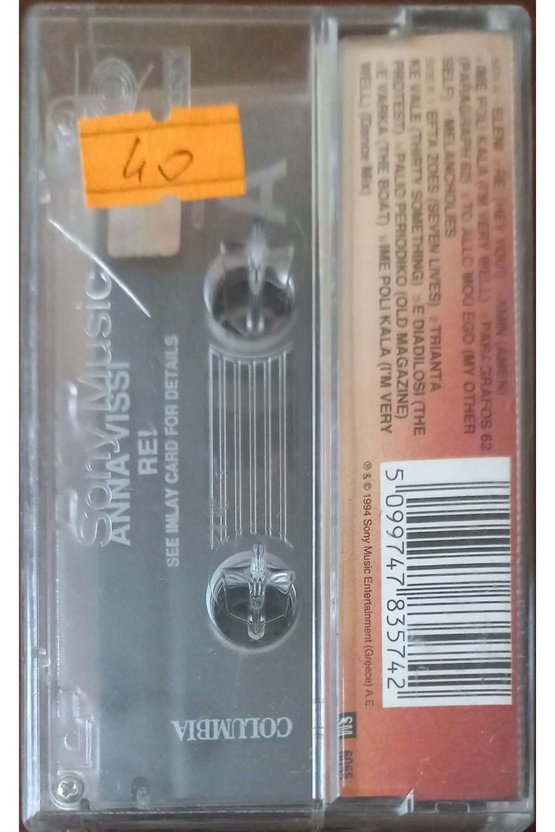 Anna Vissi Re! Kaset