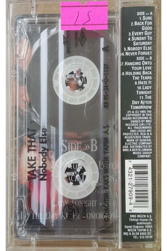 Take That Nobody Else Kaset