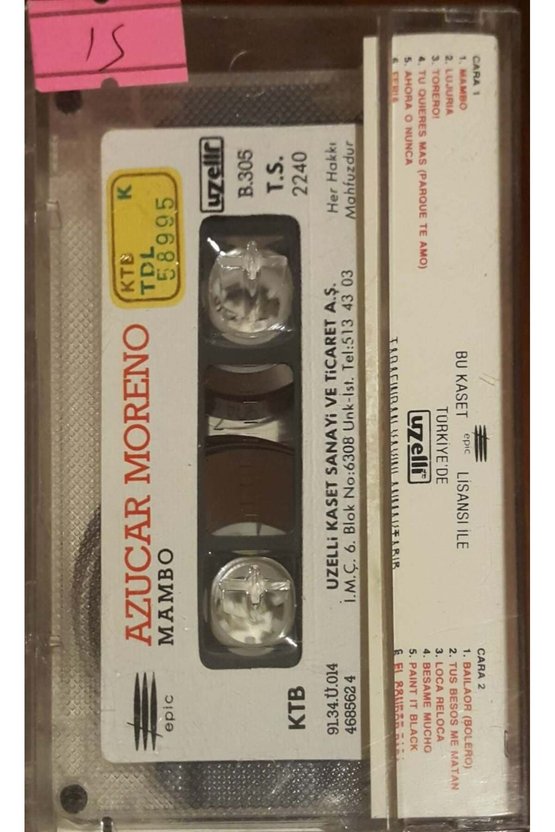 Azucar Moreno Mambo Kaset