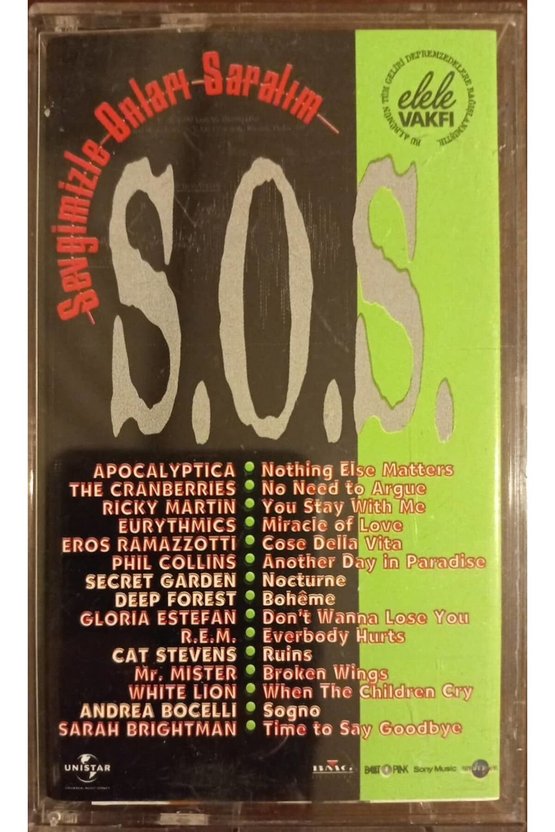 S.O.S. Sevgimizle Onları Saralım  Kaset