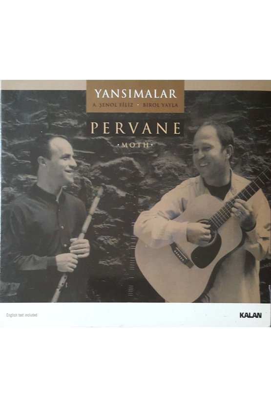 (PLAK DEĞİLDİR CD DİR) Cd Pervane Moth Yansımalar A.şenol Filiz Birol Yayla Cd