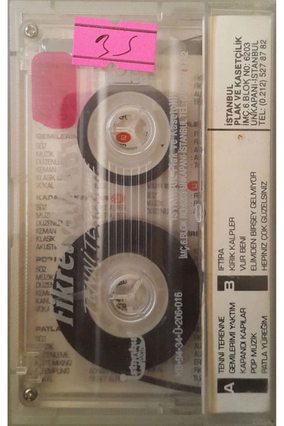 Fikret Alper Tenni Terenne Kaset