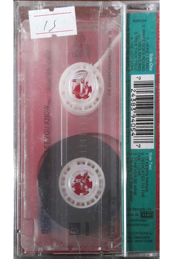 Bitty Mclean Just To Let You Know... Kaset
