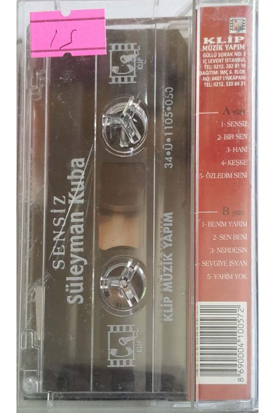Süleyman Kuba Sewnsiz Kaset