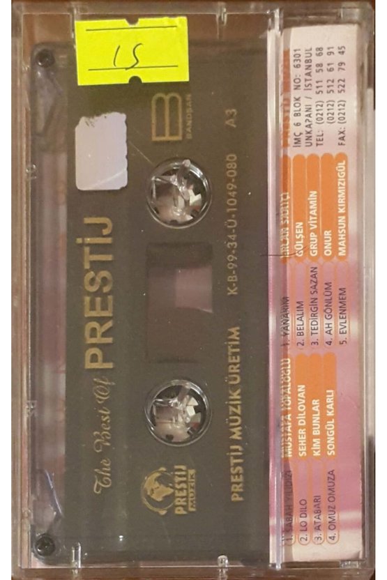 The Best Of Prestij 3 Kaset