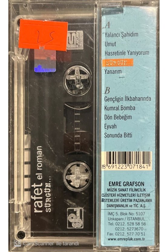 Rafet El Roman Sürgün Kaset