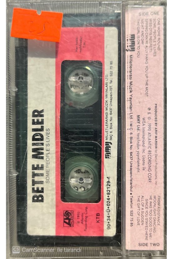 Bette Midler Some Peoples Lives Kaset