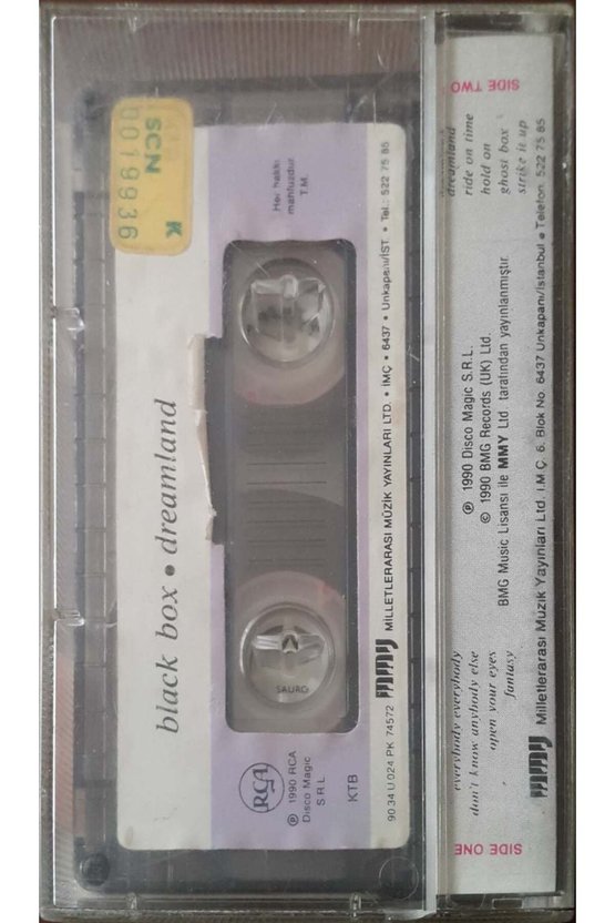 Black Box dreamland Kaset