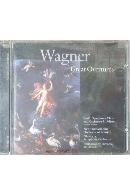 (PLAK DEĞİLDİR CD DİR) Cd Wagner Great Overtures Cd