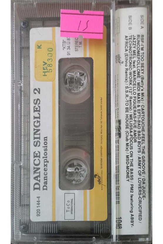 Dance Singles 2 Dancexplosion Kaset