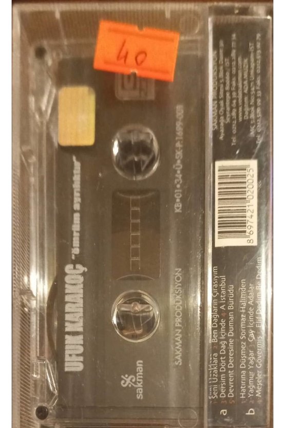 Ufuk Karakoç Ömrüm Ayrılıktır Kaset