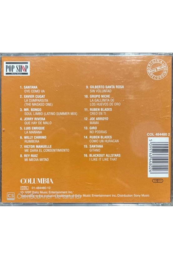 (PLAK DEĞİLDİR CD DİR) Cd Salsa Magic Cd