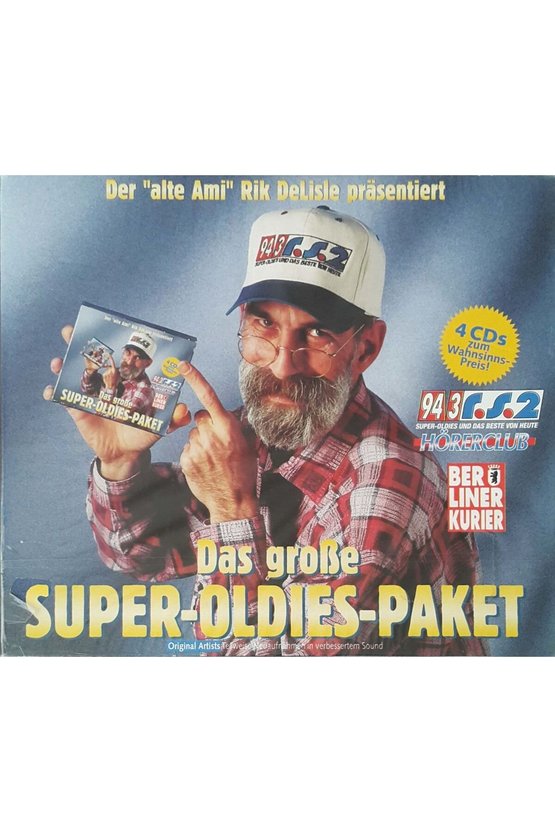 (PLAK DEĞİLDİR CD DİR) Cd Das Grobe Süper Oldies Paket Cd
