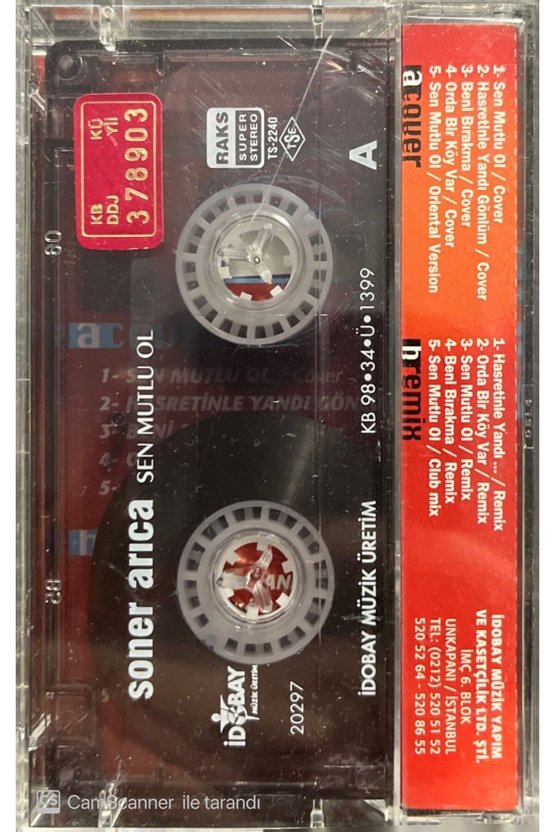 Soner Arıca Sen Mutlu Ol Kaset