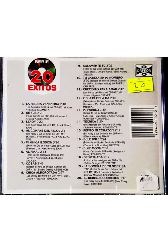 (PLAK DEĞİLDİR CD DİR) Cd Rock &roll Cd