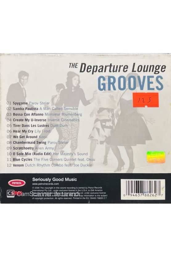 (PLAK DEĞİLDİR CD DİR) Cd The Departure Lounge Grooves Cd