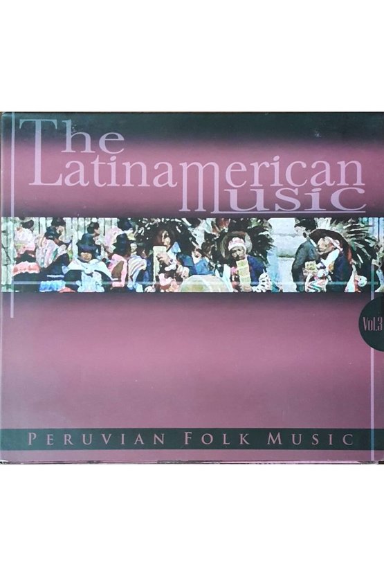 (PLAK DEĞİLDİR CD DİR) Cd The Latina Merican Music Cd