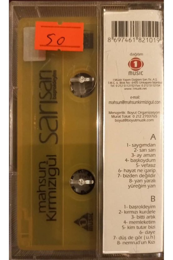 Mahsun Kırmızıgül Sarı Sarı Kaset