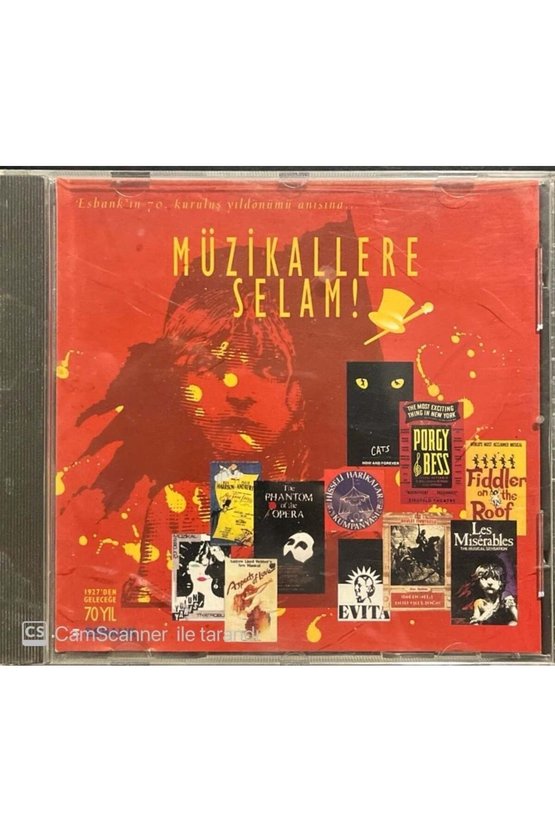 (PLAK DEĞİLDİR CD DİR) Cd Müzikallere Selam Cd