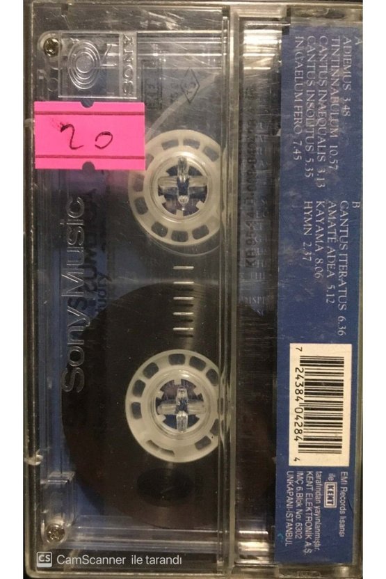 Adiemus Songs Of Sanctuary Kaset