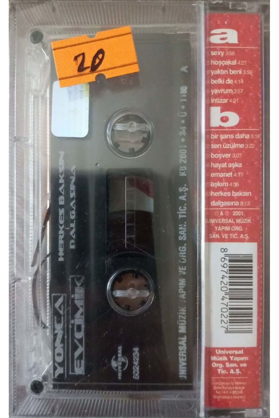 Yonca Evcimik Herkes Baksın Dalgasına Açılmamış Jelatininde Kaset