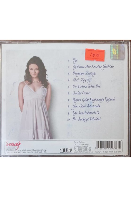 (PLAK DEĞİLDİR CD DİR) Cd Elçin Bulut Egeye Sevdalandık Cd