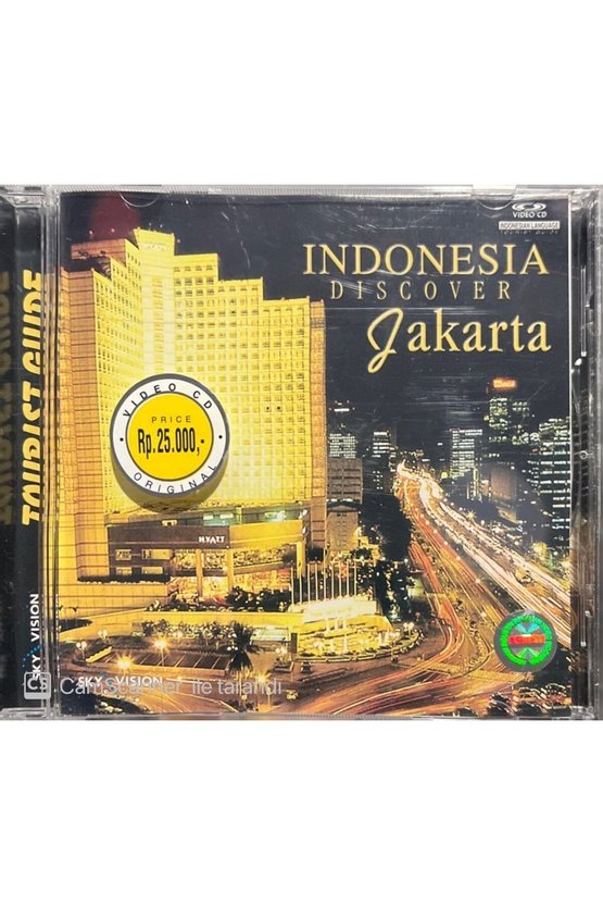 (PLAK DEĞİLDİR CD DİR) Cd Indonesia Discover Jakarta Cd