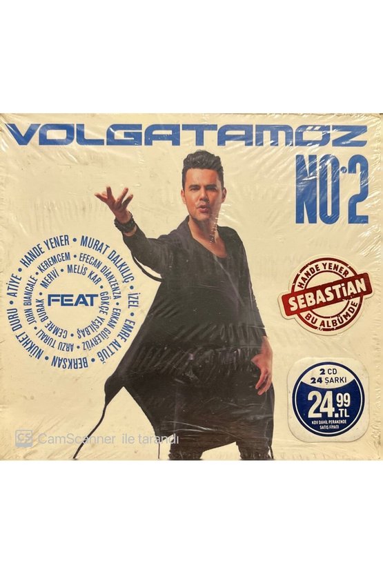 (PLAK DEĞİLDİR CD DİR) Cd Volgatamöz No.2 Açılmamış Jelatininde Cd