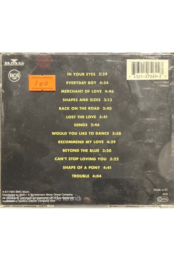 (PLAK DEĞİLDİR CD DİR) Cd Joan Armatrading Whats Inside Cd