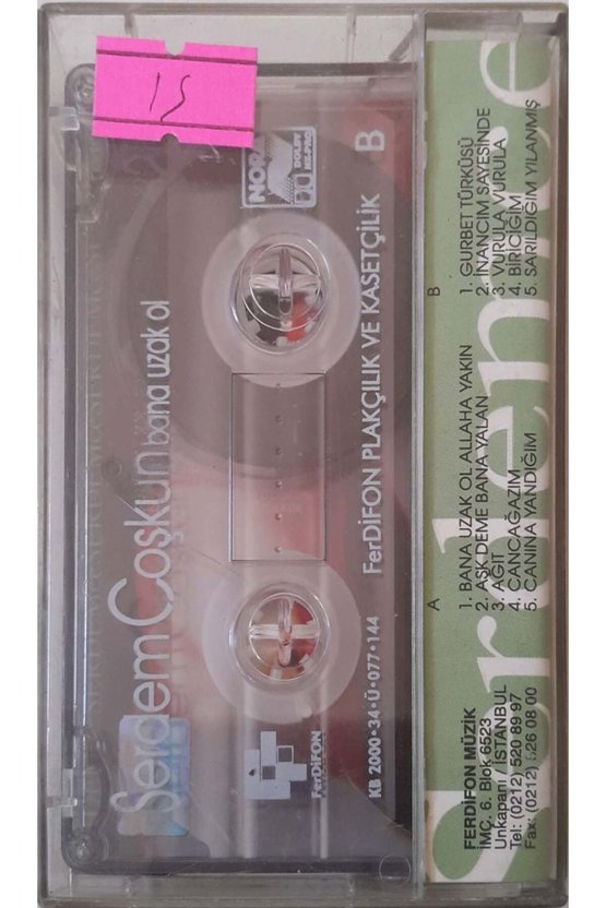 Serdem Coşkun Bana Uzak Ol Kaset