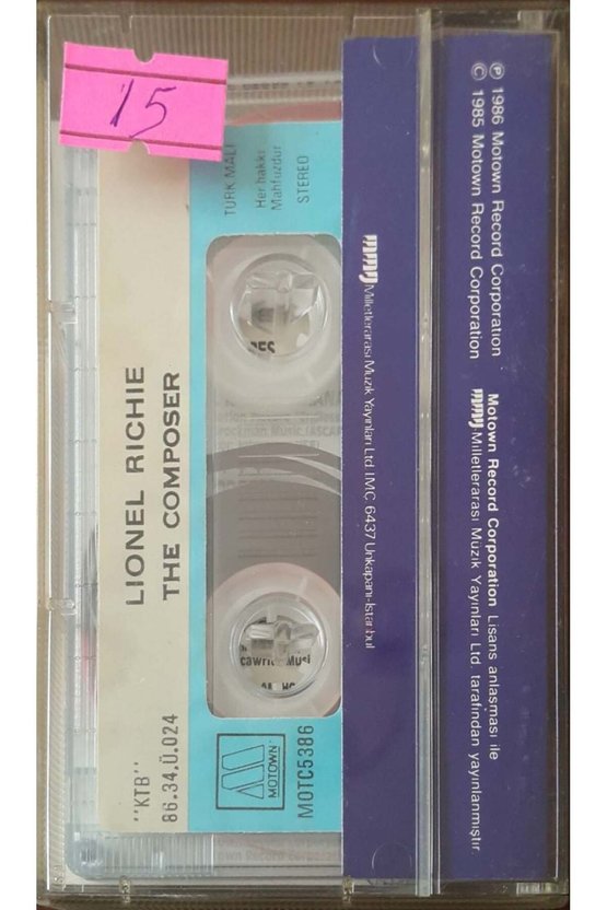 Lionel Richie The Composer Kaset