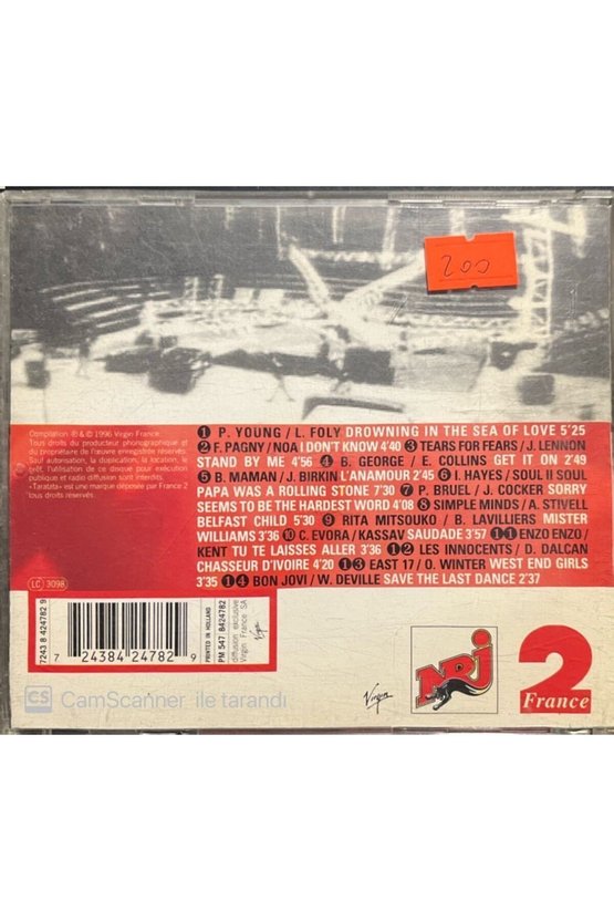 (PLAK DEĞİLDİR CD DİR) Cd Taratata Duos Vol.2 Cd
