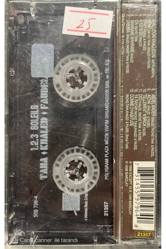 Tha Klaled Faudel 1,2,3 Soleils Kaset