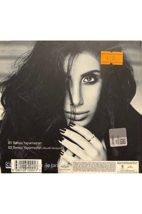 (PLAK DEĞİLDİR CD DİR) Cd Irem Derici Bensiz Yapamazsın Cd