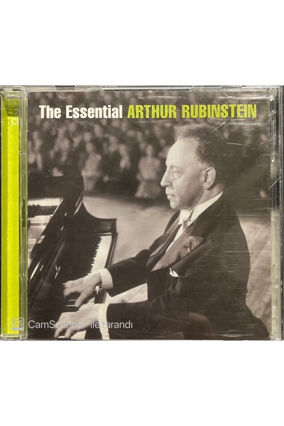 (PLAK DEĞİLDİR CD DİR) Cd Arthur Rubinstein The Essential Double Cd