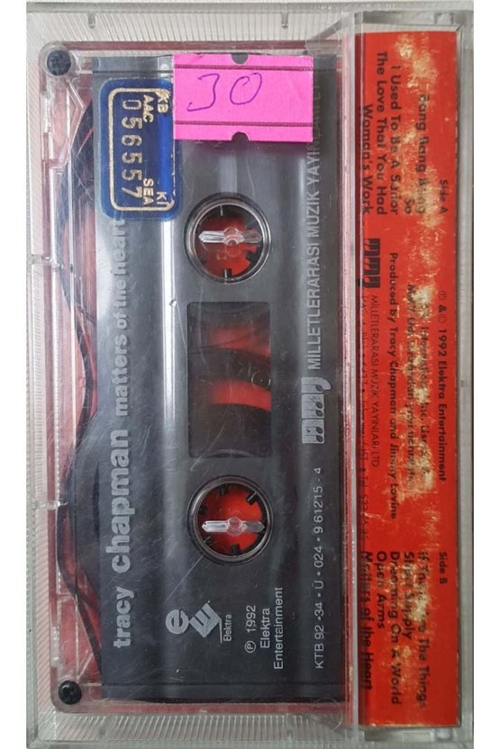 Tracy Chapman Matters Of The Heart Kaset