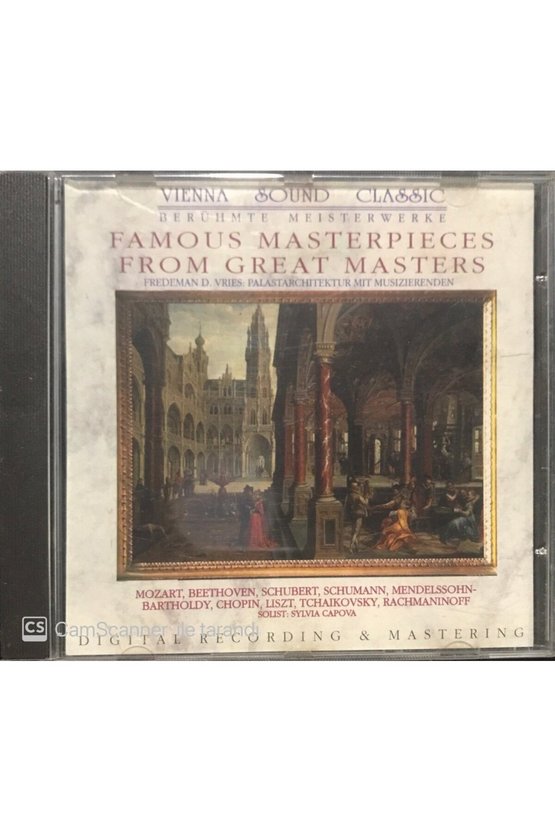 (PLAK DEĞİLDİR CD DİR) Cd Vienna Sound Classic Famous Masterpieces From Great Masters Cd