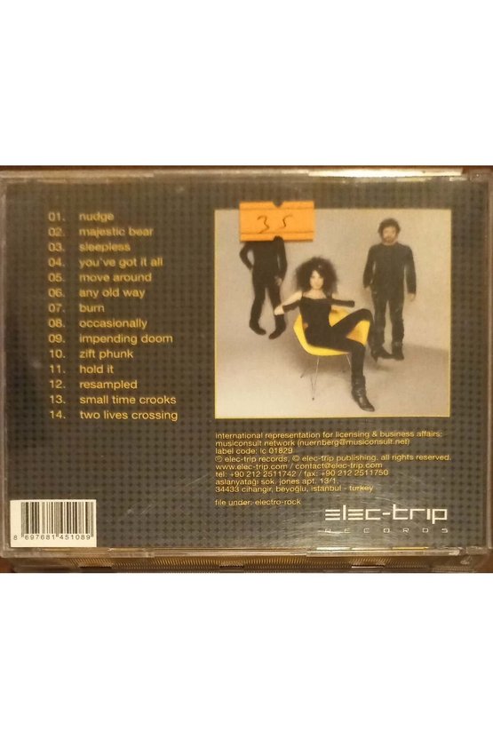 (PLAK DEĞİLDİR CD DİR) Cd Zi Punt Nudge Nudge Cd