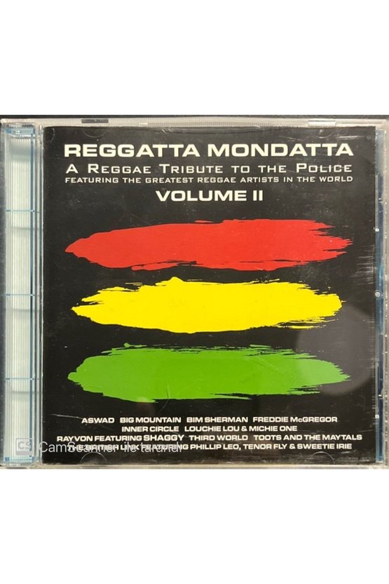 (PLAK DEĞİLDİR CD DİR) Cd Reggatta Mondatta Volume Iı Cd