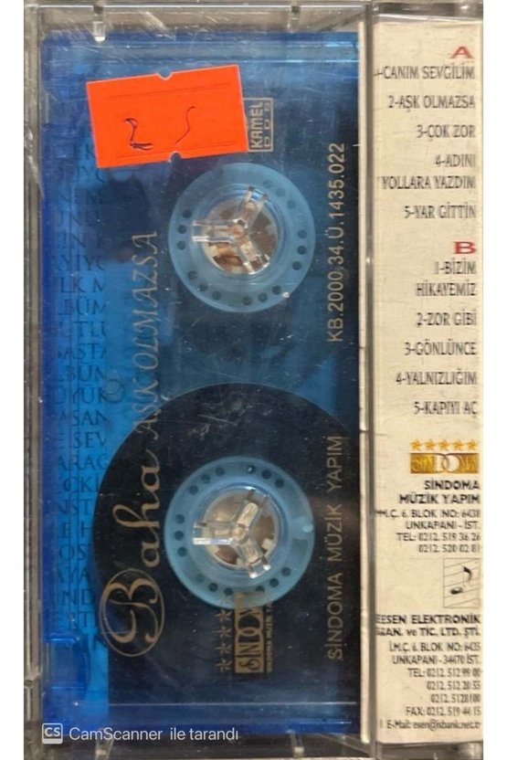 Baha Aşk Olmazsa Kaset