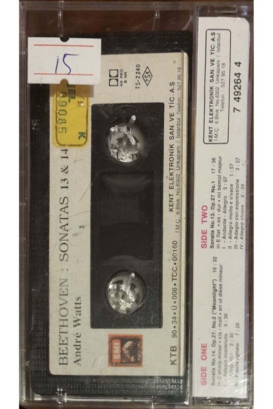 Beethoven Sonatas Kaset